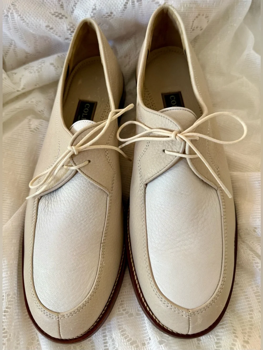 Cole Haan HANDMADE IN ITALY DEAD-STOCK Never Worn Leather Spectator Oxfords 11B